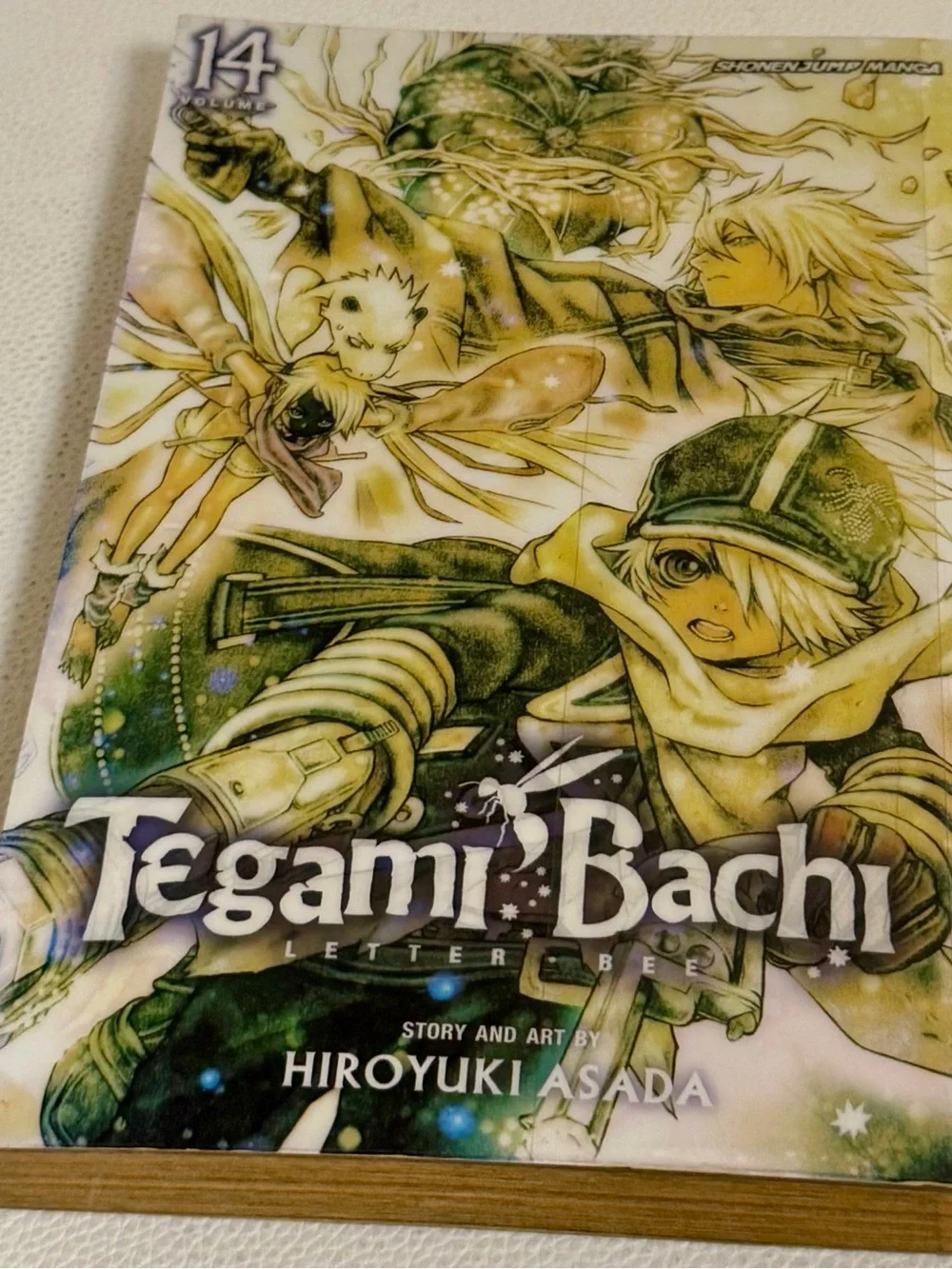 Rare Tegami Bachi Letter Bee Vol 14 English Manga Viz Hiroyuki Asada Ex Library